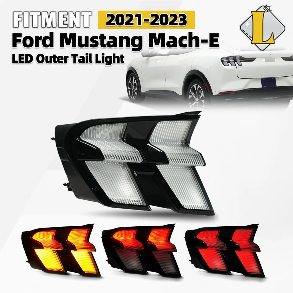 LED Outer Tail Light Brake Lamp Left Driver for Ford Mustang Mach-E (2021–2023)