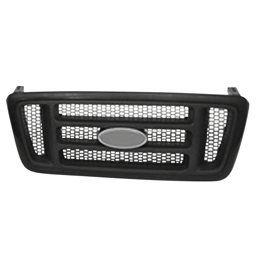 Front Grille Replacement Textured Plastic for Toyota Hilux (2005–2015)