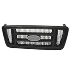 Front Grille Replacement Textured Plastic for Toyota Hilux (2005–2015)