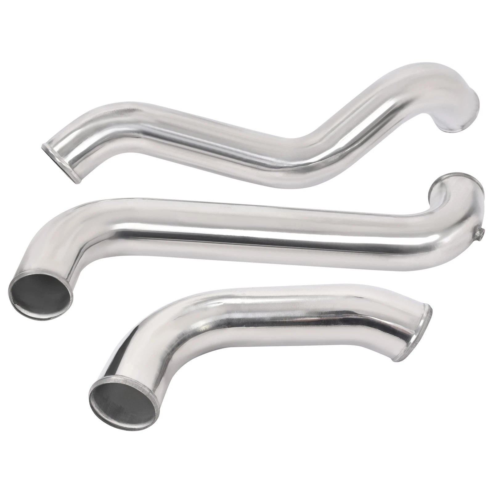 3" Polished Intercooler Pipe & Boot Kit for GMC Chevy 6.6L LML Duramax (2011–2016)