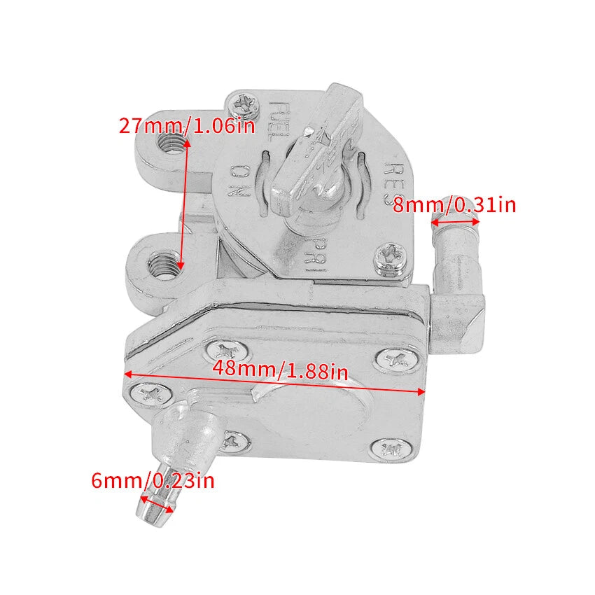 Petcock Tap Fuel Cock Valve for Yamaha XV125 Virago (1997–2000)