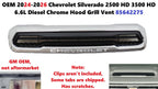 OEM Chrome Hood Grill Vent for Chevrolet Silverado 2500 HD (2024–2026) 85642275