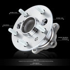 Rear Left Wheel Bearing & Hub for Toyota Camry Highlander Avalon ES300 ES330 (2001–2012)