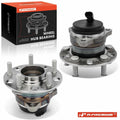 2X Rear Wheel Hub & Bearing Assembly with ABS Sensor for Hyundai Sonata (2011–2019)