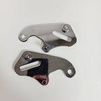 Set of 2 Chrome Seat Strap Bracket Buckles for Harley-Davidson Touring (2014–2023) 52400015