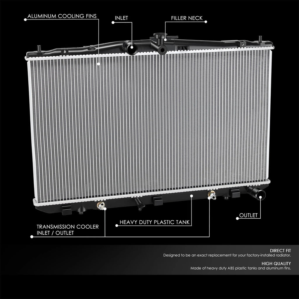Aluminum Core Radiator for Lexus RX350 RX450h (2010–2015) DPI 13117