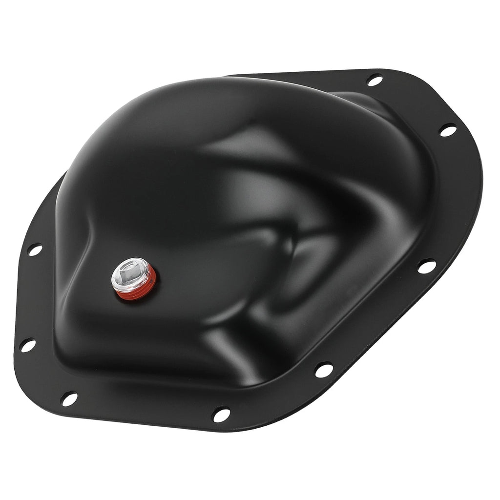 Black Rear Differential Cover for Jeep Wrangler (2003–2018) 5014821AA, Steel