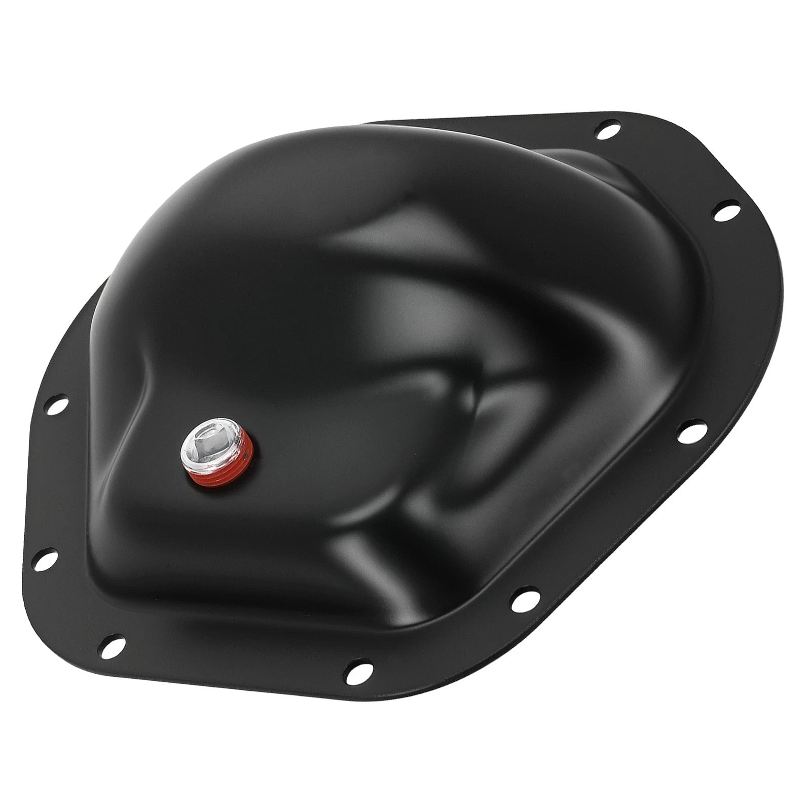 Black Rear Differential Cover for Jeep Wrangler (2003–2018) 5014821AA, Steel
