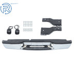 Chrome Rear Step Bumper for Chevrolet S10 (1998-2004)