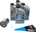 Full Synthetic Oil Change Kit 20W50 for Harley-Davidson EVO-XL