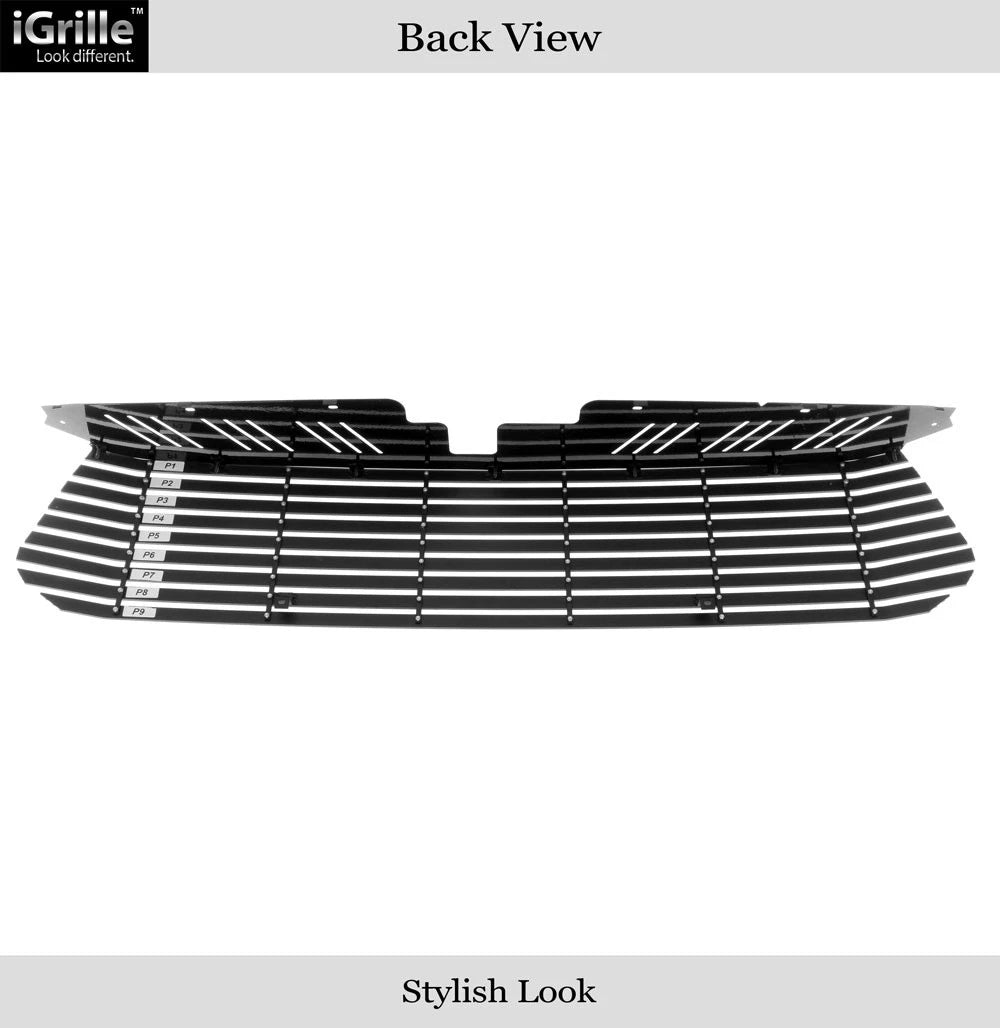Black Billet Grille Insert for Toyota Tundra (2014-2017)