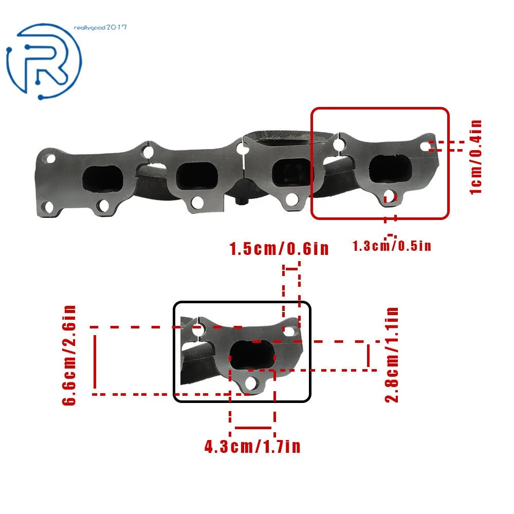 Exhaust Manifold Header with Gasket for Chevy Equinox GMC Terrain (2015-2017)