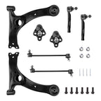 Front Suspension Ball Joints and Tie Rods for Toyota Corolla (2003–2008)