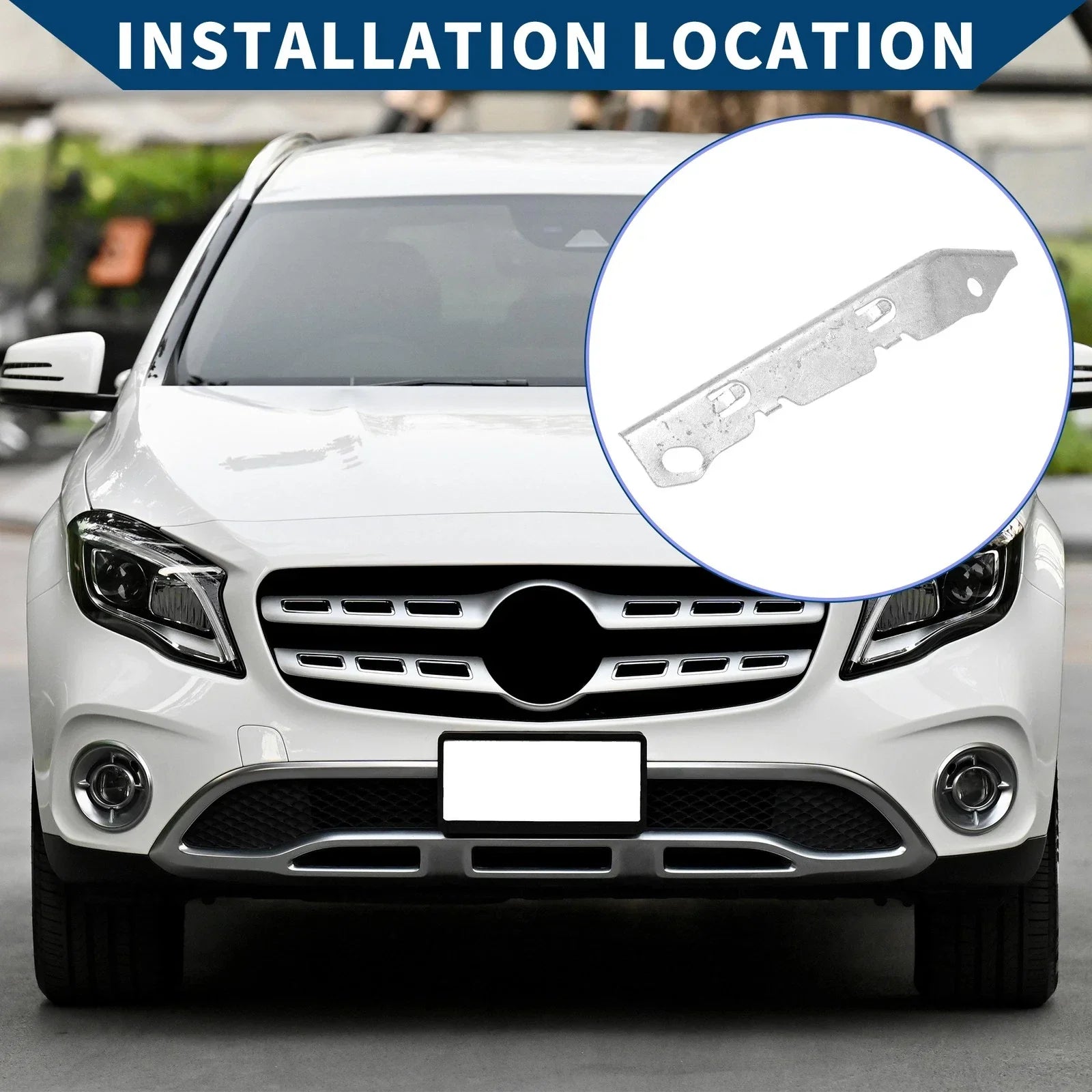 1pc Front Right Bumper Retainer Bracket for BMW 335i (2011-2013)