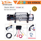 Electric Recovery Winch 12000LBS for Truck Trailer SUV (2010–2023)