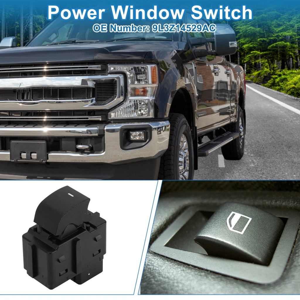 Front Side Power Window Switch for Ford F-150 F-250 F-350 (2009–2014) No. 9L3Z14529AC