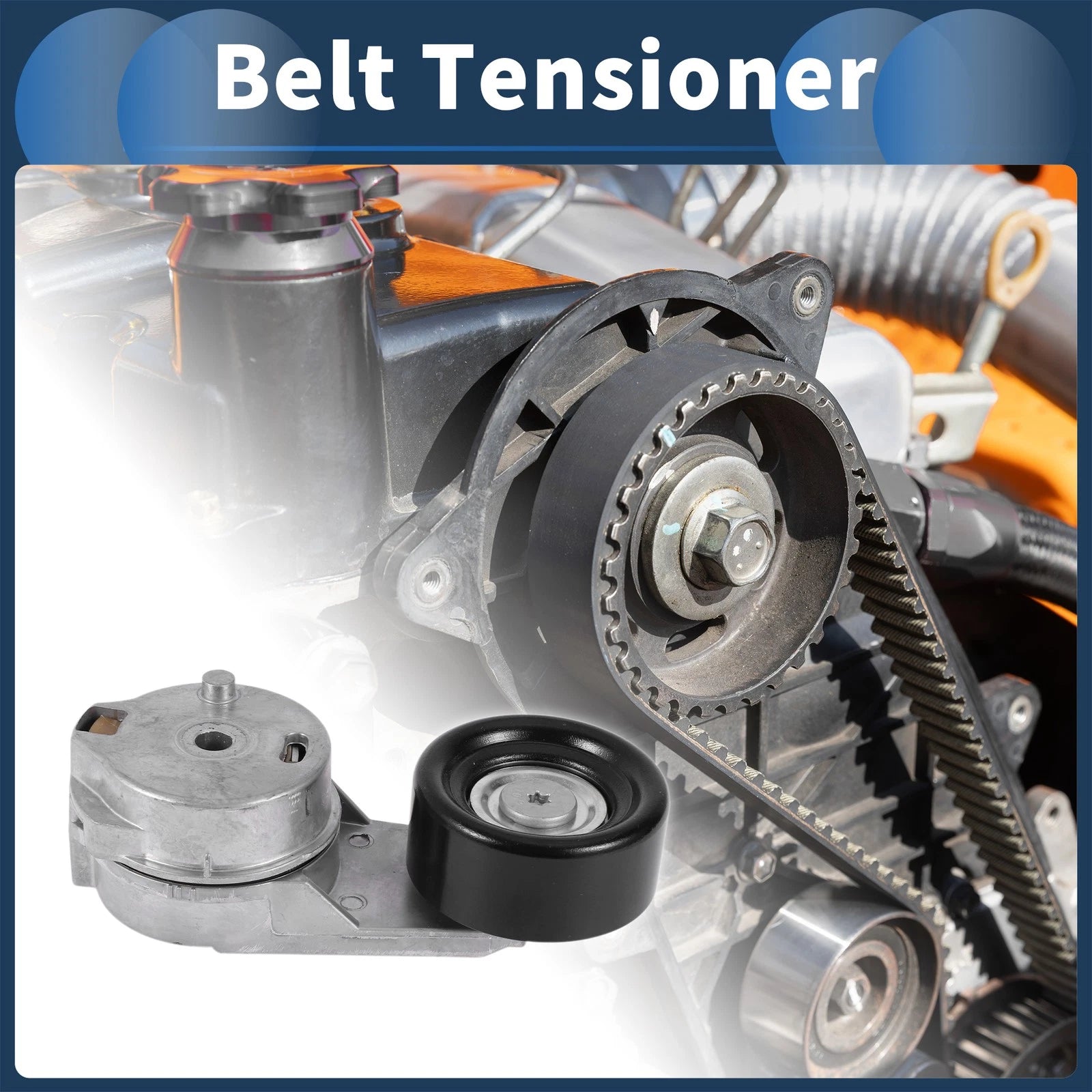 Belt Tensioner for Volkswagen LT (2001–2006) No. 940703410074/062145299A Metal