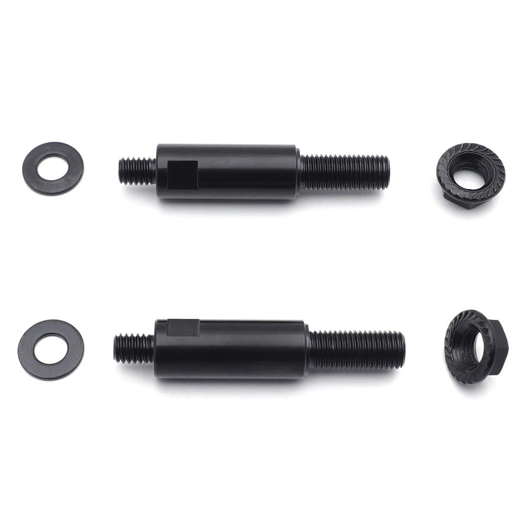 1-1/2" Clockwise Raised Mirror Adapters for Honda Suzuki Kawasaki Indian V