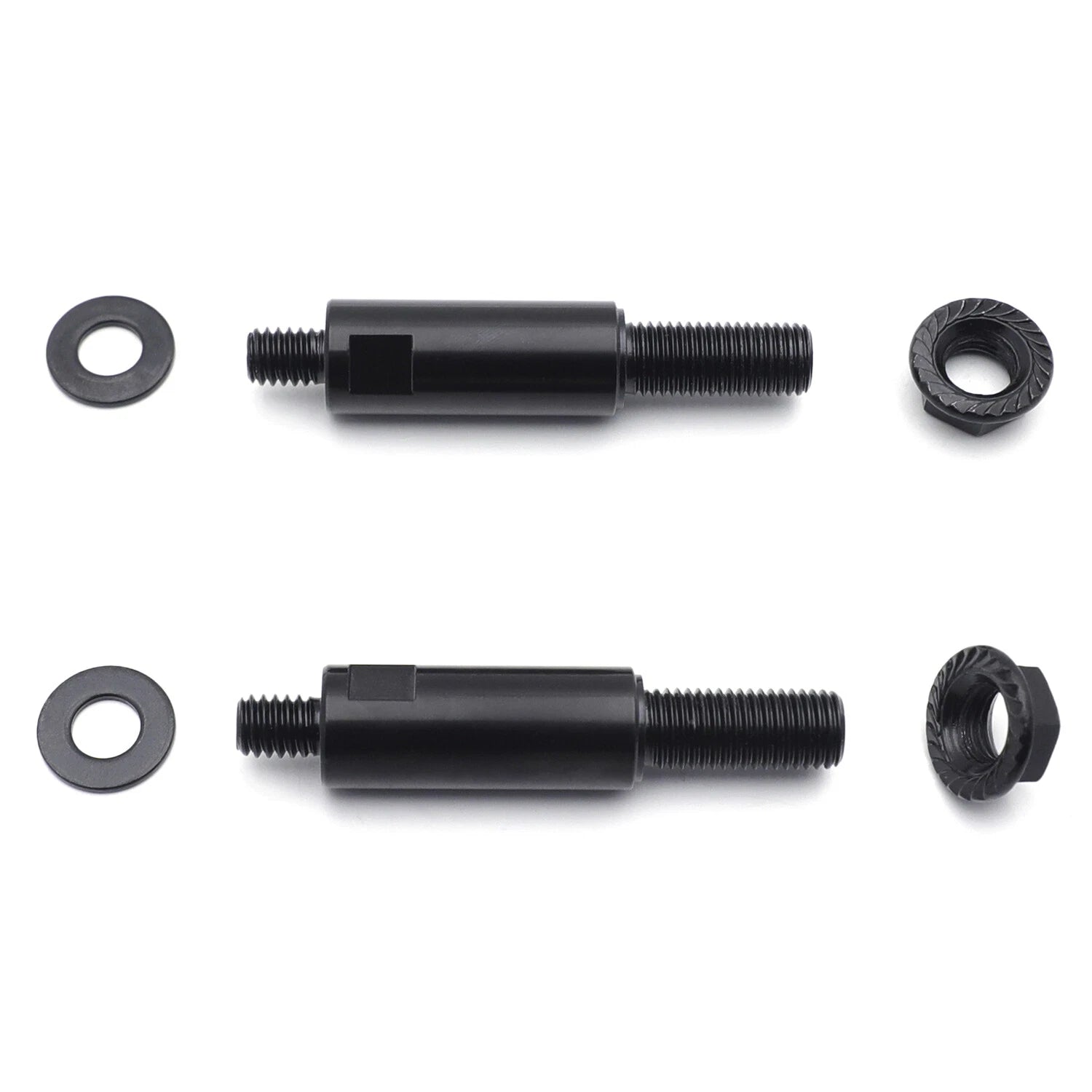 1-1/2" Clockwise Raised Mirror Adapters for Honda Suzuki Kawasaki Indian V