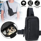 Shoulder Bag for Men - Sling Crossbody Casual Travel Outdoor Phone Bag
