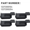 4X Door Lock Striker for Mercedes W123 240D 280E 300D (1976-1985)