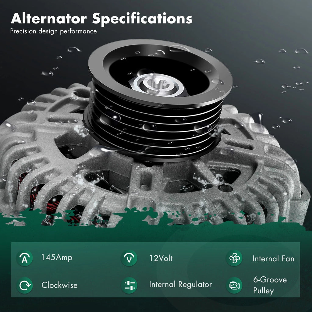 Alternator for Nissan Quest (2004–2009) 23100-5Z000 TG15C026 11018