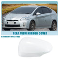 Left Rearview Mirror Cover No. 8794552170B3 for Toyota Prius C (2012–2018) White