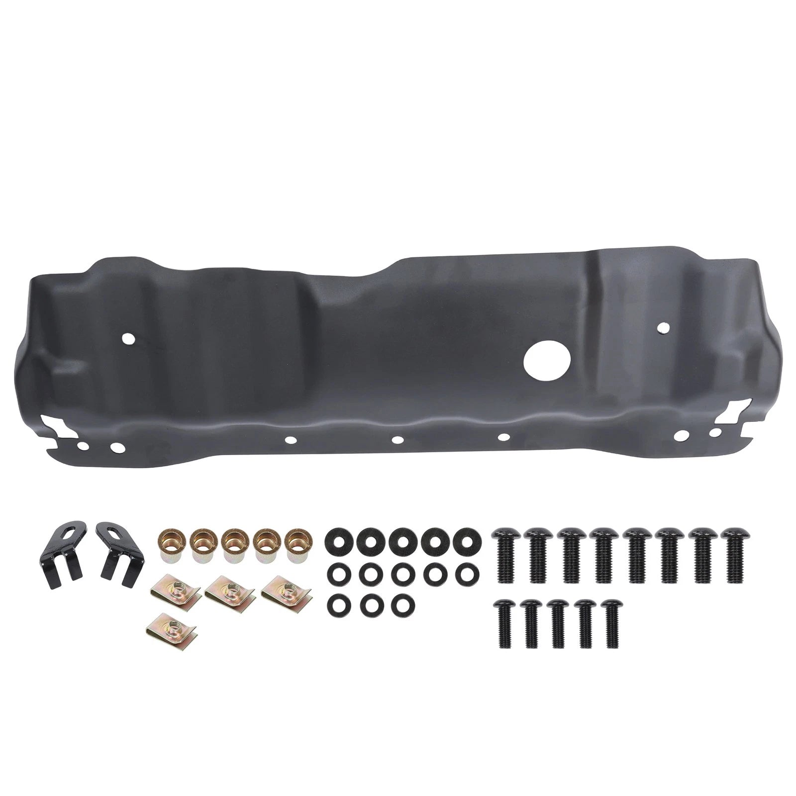 Front Bumper Skid Plate for Wrangler JK Rubicon (2007-2018) Black