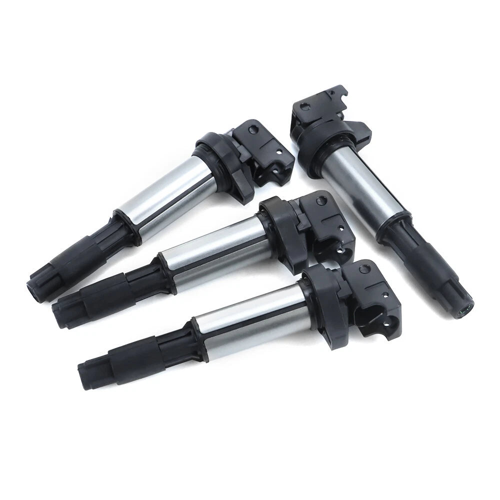 Set of 4 Ignition Coils for BMW E46 E53 E60 E83 E90 (2001–2014)