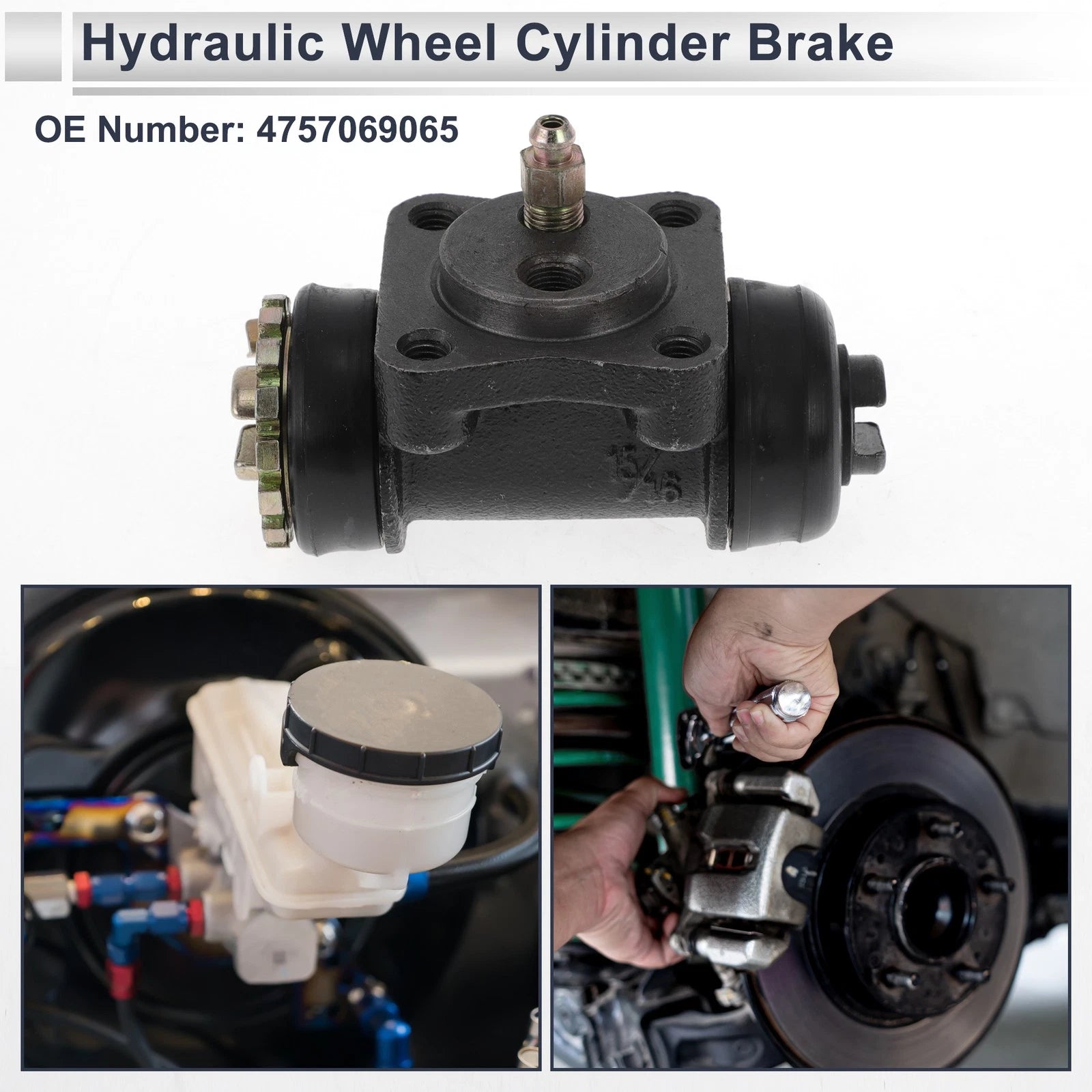 Rear Left Brake Wheel Cylinder No. 4757069065 for Toyota Land Cruiser (1972–1980)