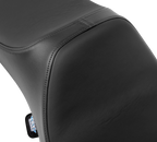 Predator III Seat for Harley-Davidson (Extended Reach, Smooth, Black Solar)