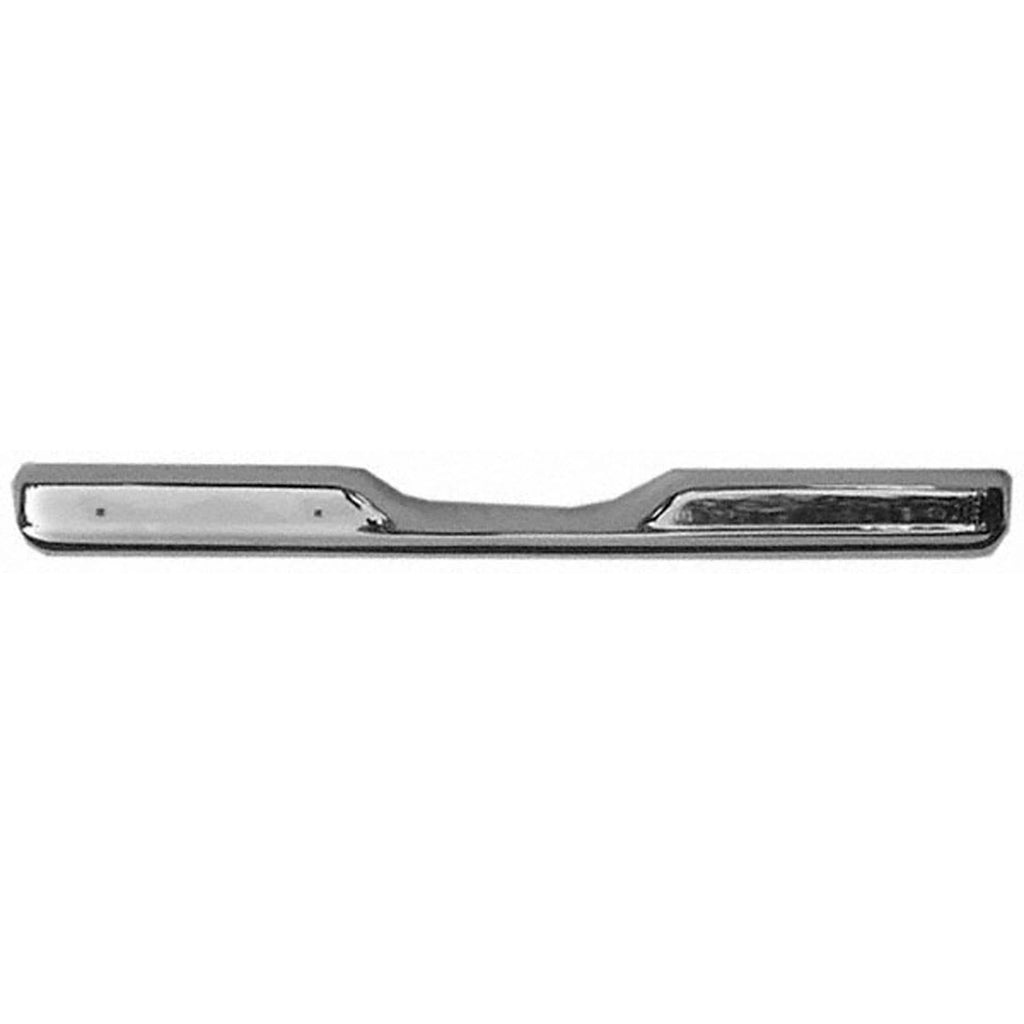 Replacement Chrome Rear Bumper Face Bar w/License Hole (See compatibility Chart)