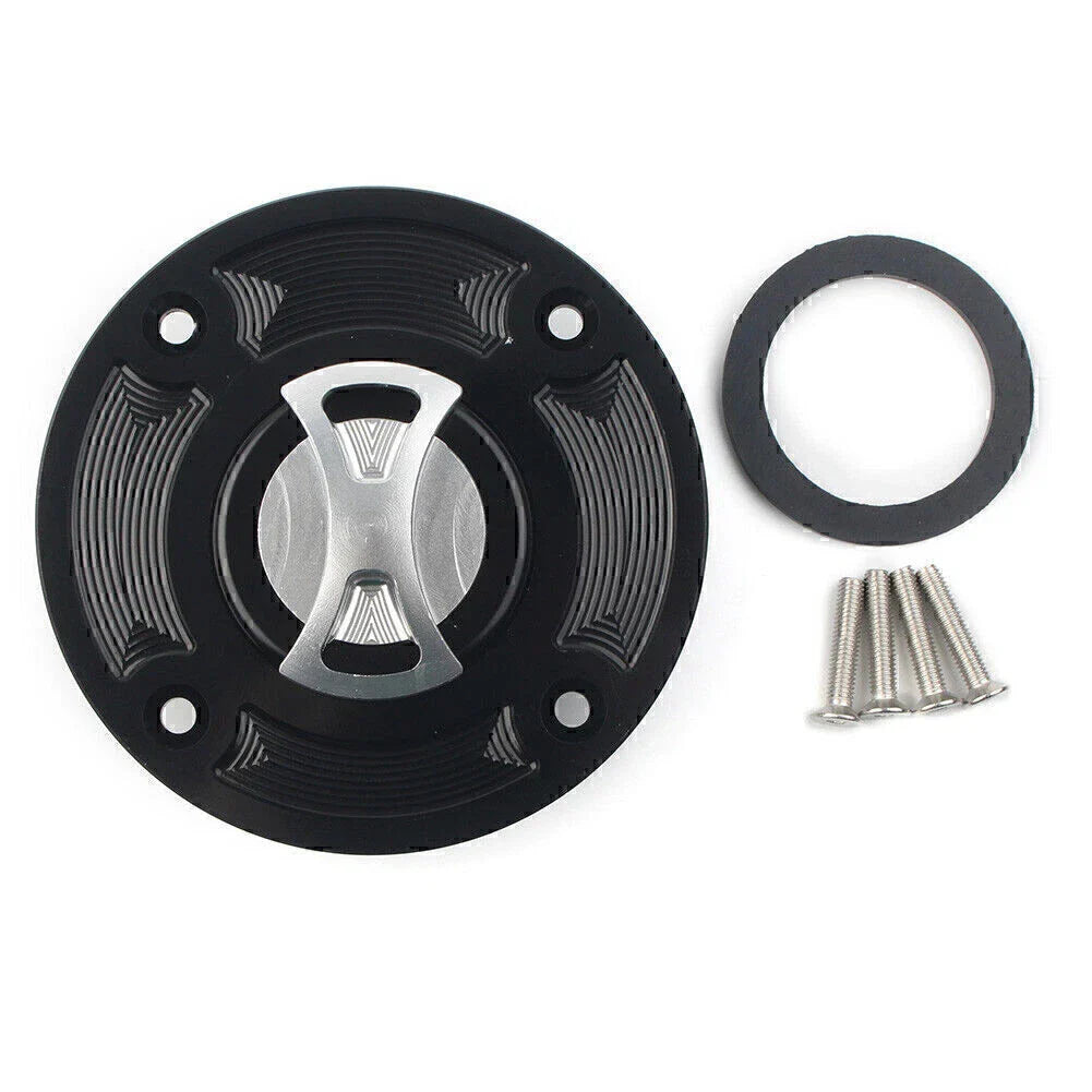 Fuel Gas Tank Cap Cover for Suzuki TL1000S GS500 GSXR600 GSXR750 GSXR1000 SV650 (1997-2008)