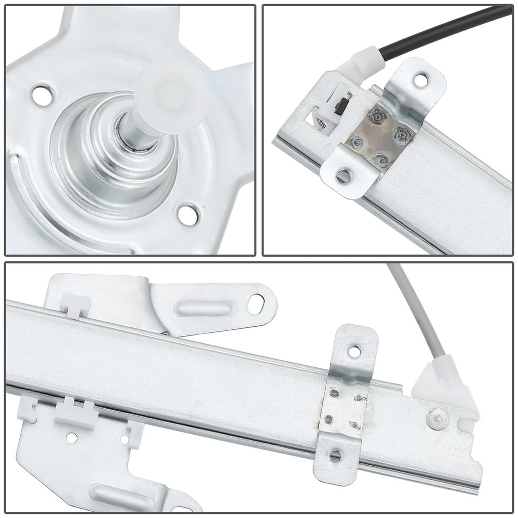 Manual Window Regulator Rear Right for Nissan Sentra/Tsuru (1991–1994)