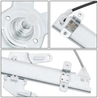 Manual Window Regulator Rear Right for Nissan Sentra/Tsuru (1991–1994)