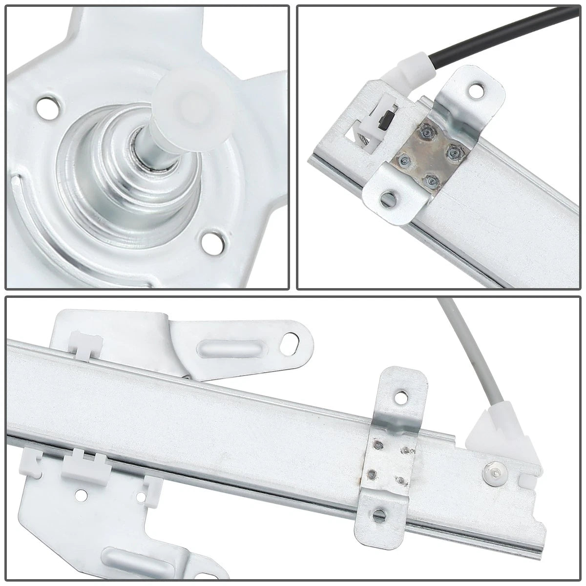 Manual Window Regulator Rear Right for Nissan Sentra/Tsuru (1991–1994)