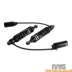 Remote Reservoir Rear Suspension Shocks for Harley FLTRX FLHR FLHX FLTRXSE (14-23)