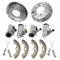 Front Brake Drum Wheel Cylinders & Shoes Kit for Honda Fourtrax 300 (1993–2000)