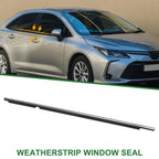 1pc Rear Left Weatherstrip Window Seal No. 7574002160 for Toyota Corolla (2009–2013)
