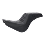Driver Passenger Seat for Harley Softail Street Bob (2018–2024) Black