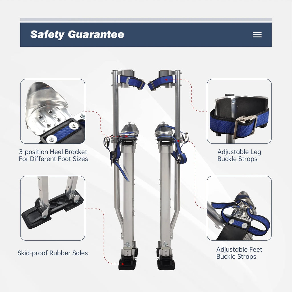 Drywall Stilts for Taping Painting (24-40 Inch)