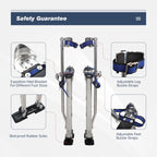 Drywall Stilts for Taping Painting (24-40 Inch)