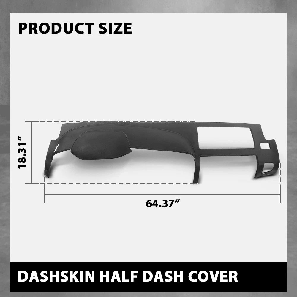 Soft TPE Dash Cap & Defrost Vent Cover for Silverado Sierra (2007–2013)