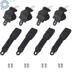 Set of 4 42" Retractable Golf Cart Seat Belts for EZGO/Yamaha/Club Car
