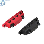 Set of 2 Red and Black Busbars for Power Distribution 12V 250A