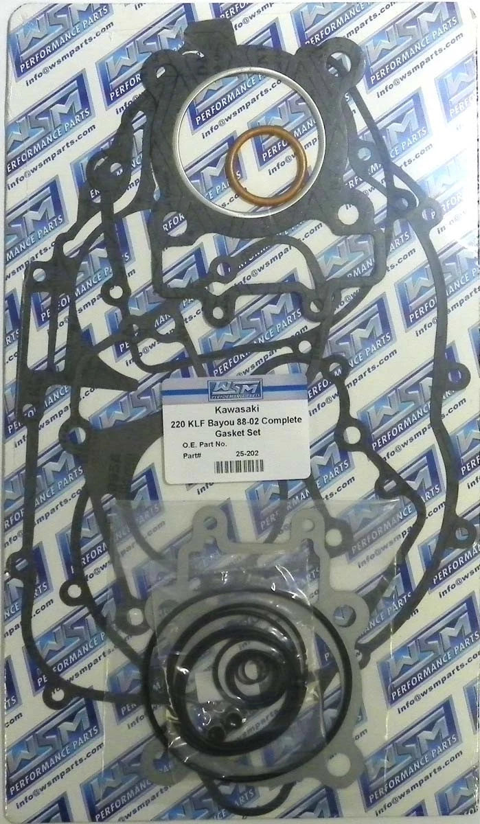 Complete Gasket Kit for Kawasaki Bayou 220 (1988–2002) 25-202