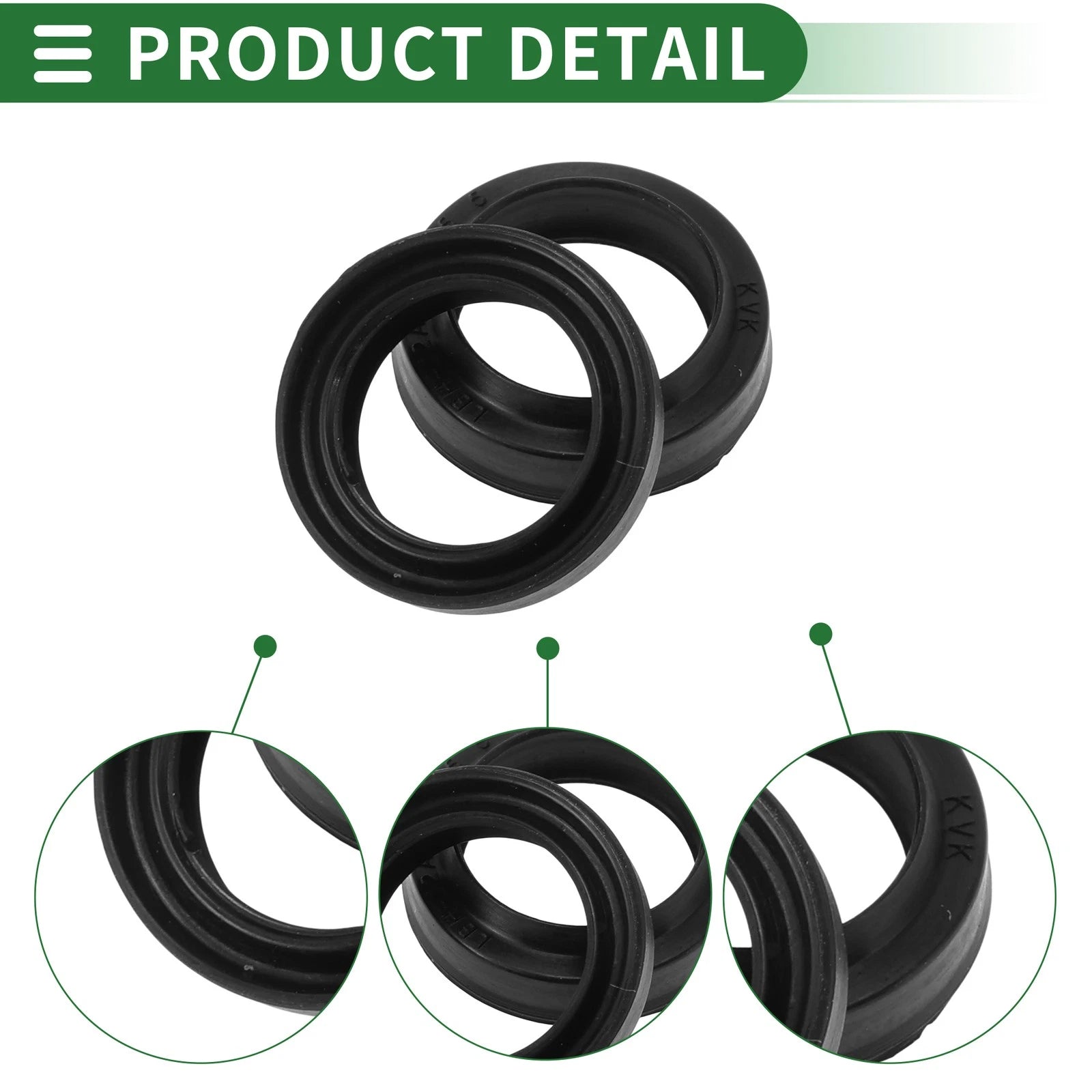 Set of 5 Oil Seal Rotary Shaft Seal NBR Rubber 12x16x3.5mm