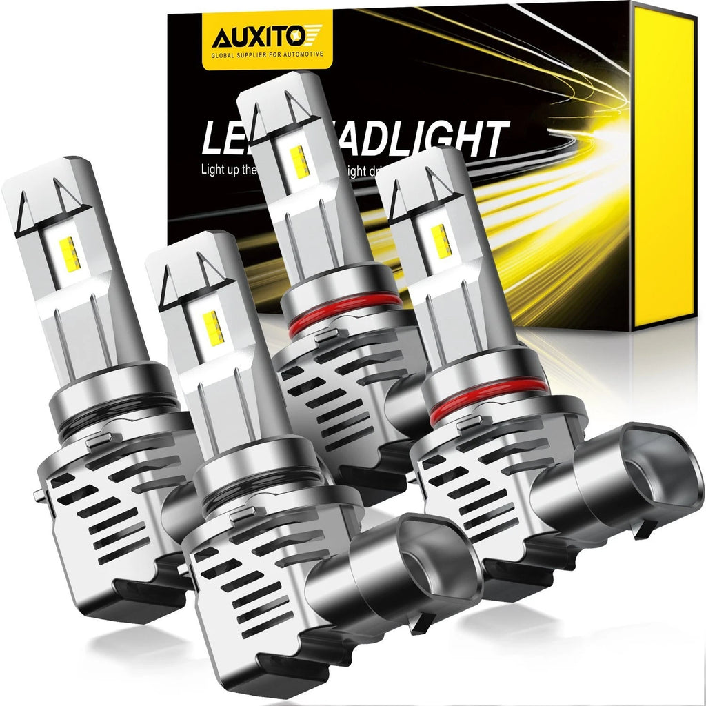 9005 + 9006 LED Headlight Bulbs Combo Kit for
