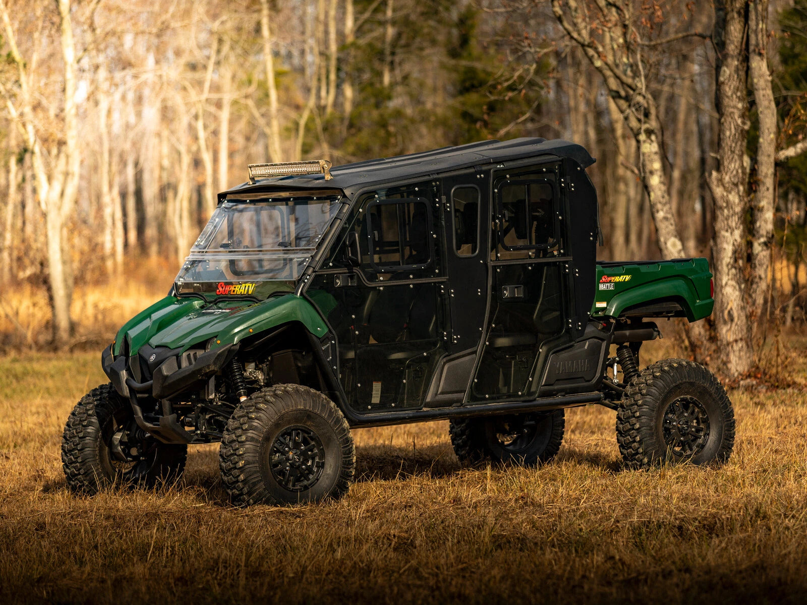 Set of 2 Hard Doors for Yamaha Viking 6 (2015+) - SuperATV