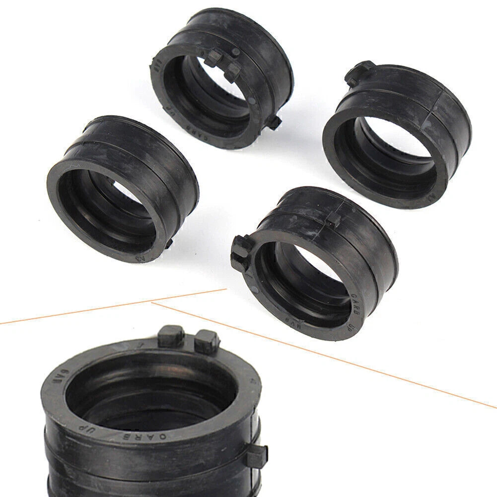 4X Intake Manifold Carb Boots for Honda CBR600F2 (1991–1994) CBR600F3 (1995–1996)